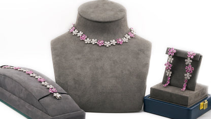 Transform Your Elegance: A Luxurious Padparadscha Sapphire Set for Every Occasion